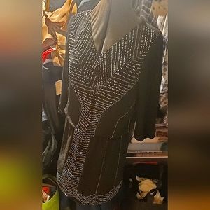 Sabine ANTHROPOLOGY beaded dress xs-s beautiful in great condition holiday nwt